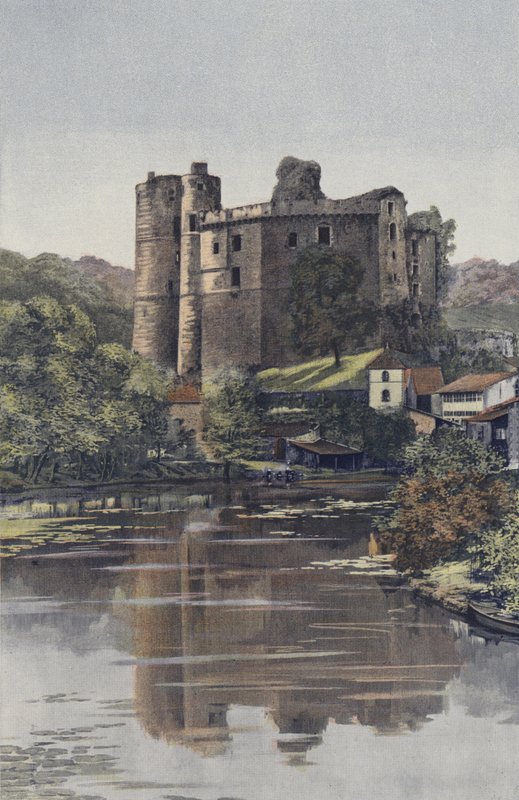 Clisson, Chateau, Viyadükten görünüm by French Photographer