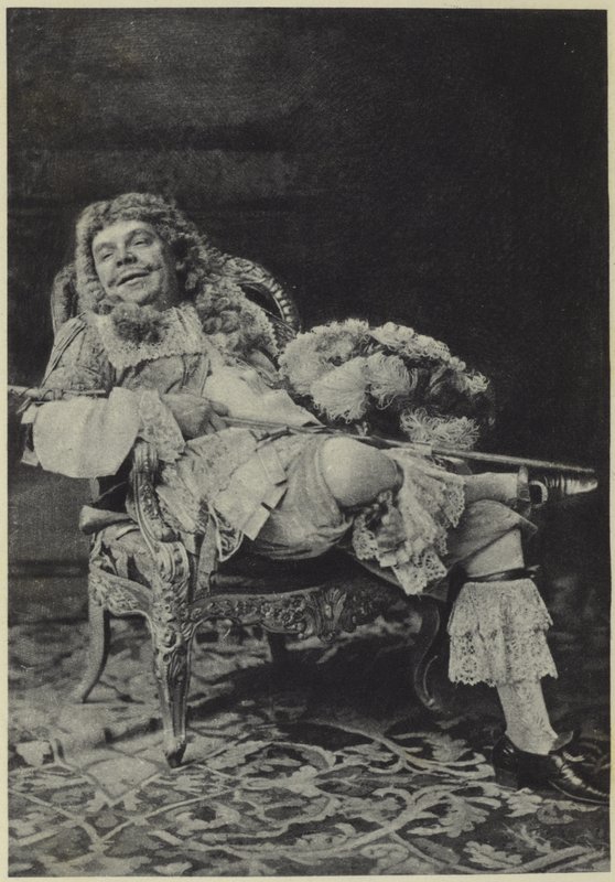 Coquelin Mascarille olarak (fotogravür) by French Photographer