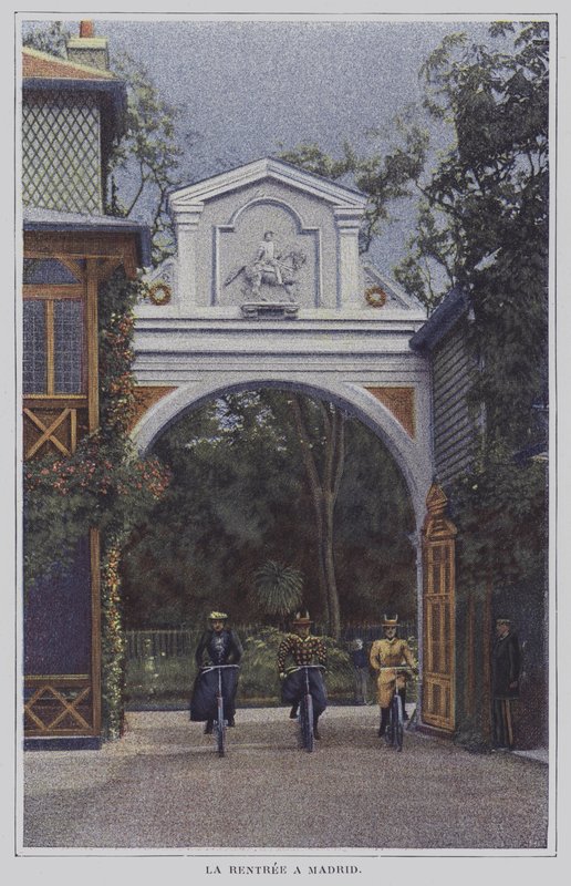 Bir gezintiden sonra Paris, Bois de Boulogne