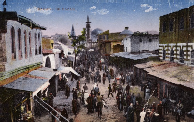Şam, Çarşı by French Photographer