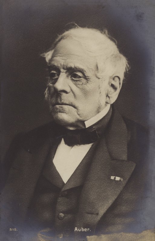 Daniel Auber, Fransız besteci (1782-1871) by French Photographer