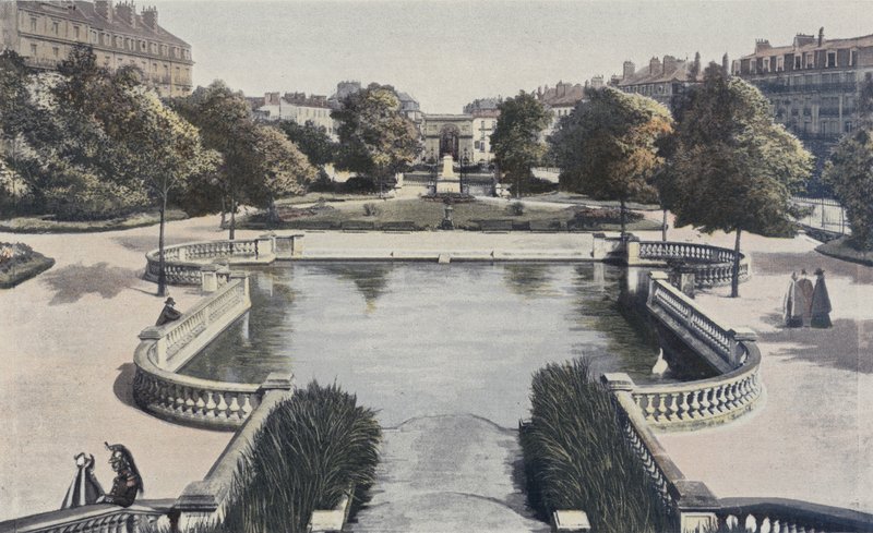 Dijon, Darcy Meydanı, Darcy Meydanı, Kaba Heykeli, Porte Guillaume by French Photographer