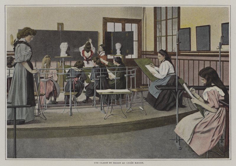 Paris, Lycee Racine