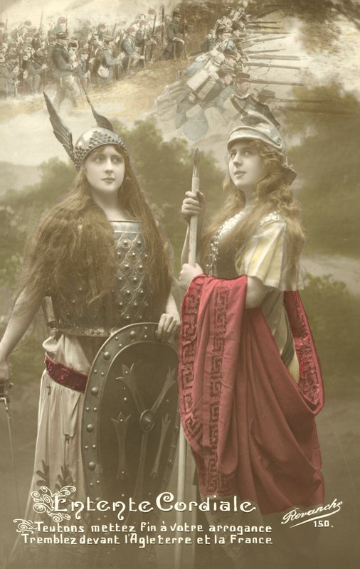 Entente Cordiale (renkli fotoğraf) by French Photographer
