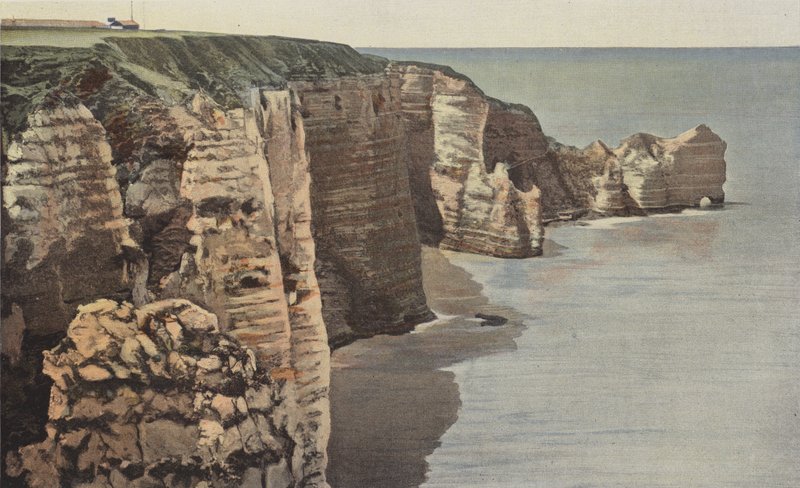 Etretat, Cliffs of the Porte damont by French Photographer