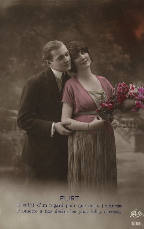 flört eden çift by French Photographer