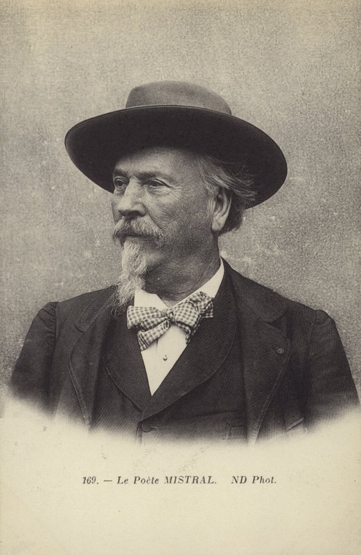 Frederic Mistral (1830-1914), Fransız şair ve Oksitanca sözlük yazarı by French Photographer