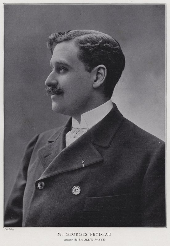 Georges Feydeau, Fransız oyun yazarı by French Photographer