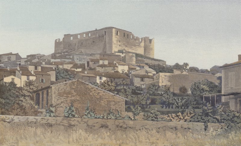 Greoulx, Tapınakçıların müstahkem kalesinin kalıntıları, Cote S O by French Photographer