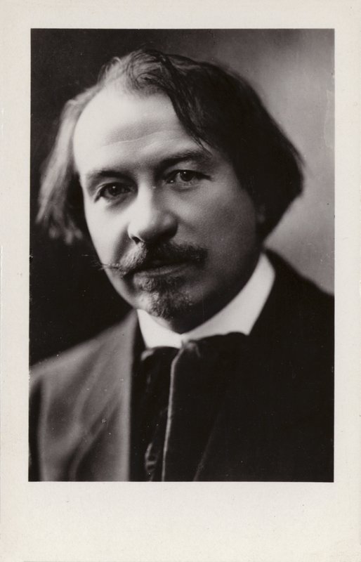 Gustave Charpentier, Fransız besteci (1860-1956) by French Photographer
