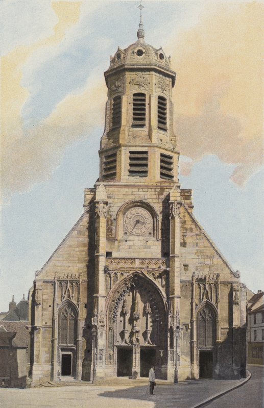 Honfleur, Saint Leonard Kilisesi by French Photographer