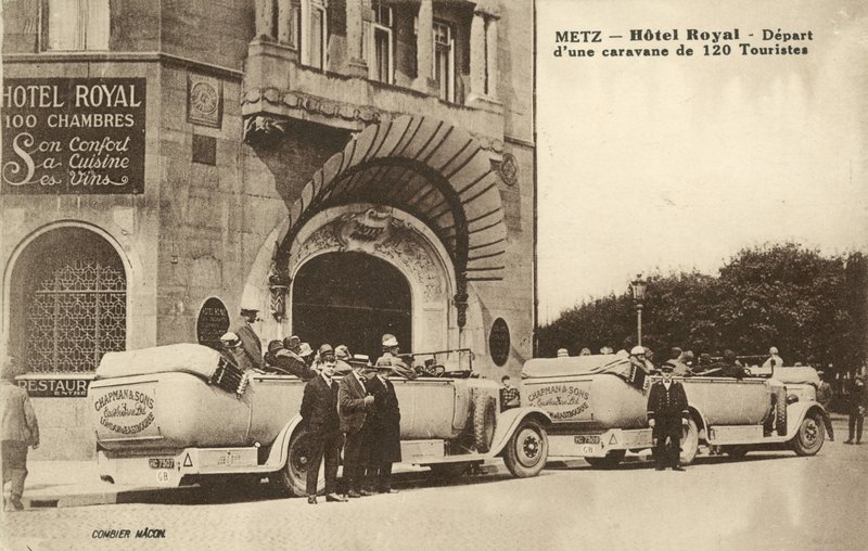Hotel Royal, Metz, Fransa (s/b fotoğraf) by French Photographer