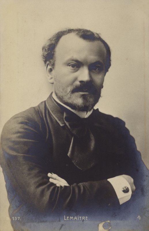 Jules Lemaitre (1853-1914), Fransız eleştirmen ve oyun yazarı by French Photographer