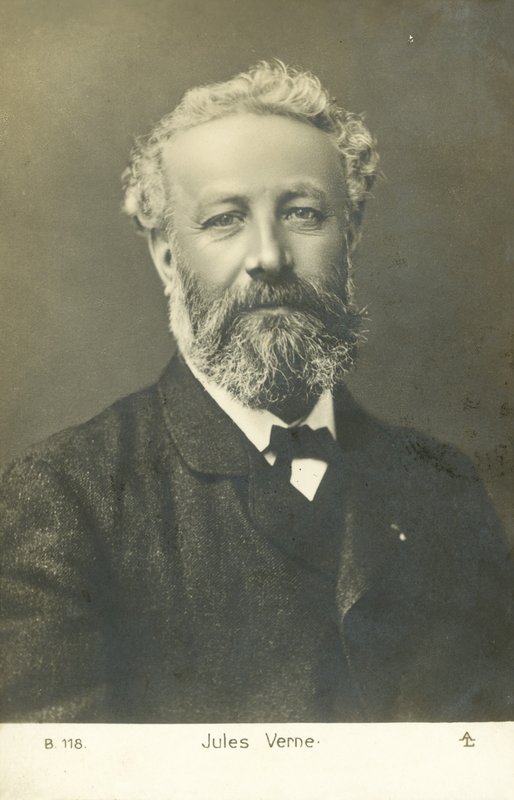 Jules Verne (s/b fotoğraf) by French Photographer