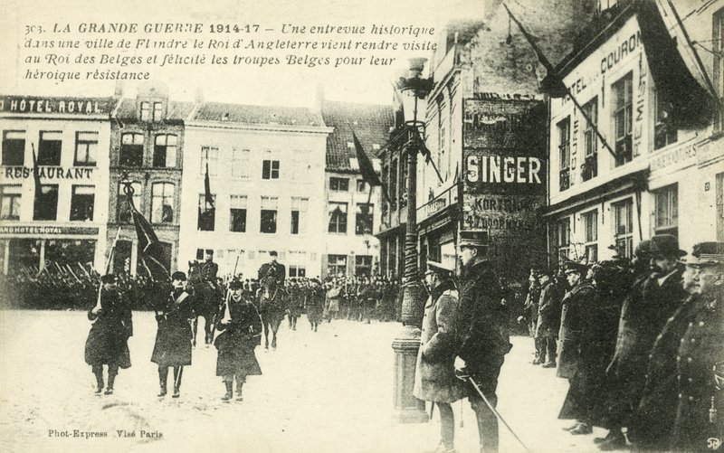 Kral George V ve Kral Albert I, Flanders