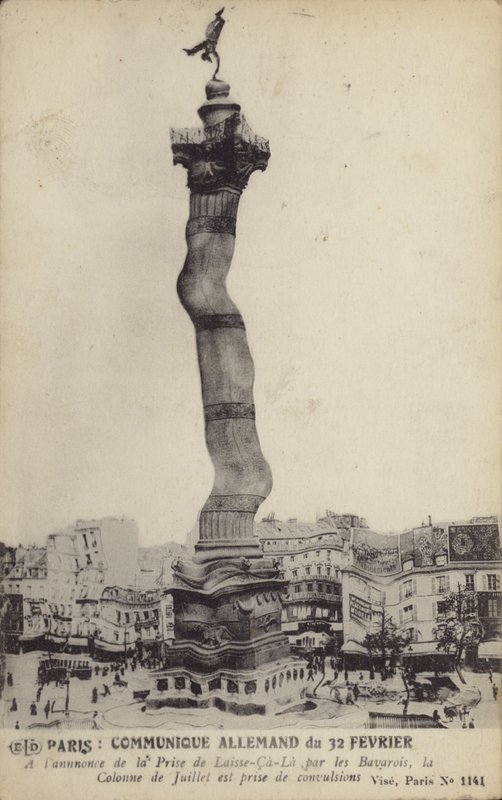 Temmuz Sütunu konvülsiyonlarla ele geçirildi by French Photographer