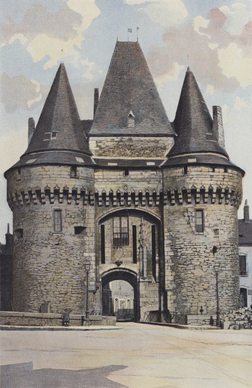 La Ferte-Bernard, Şehir kapısı, giriş holü (Hotel de Ville) by French Photographer