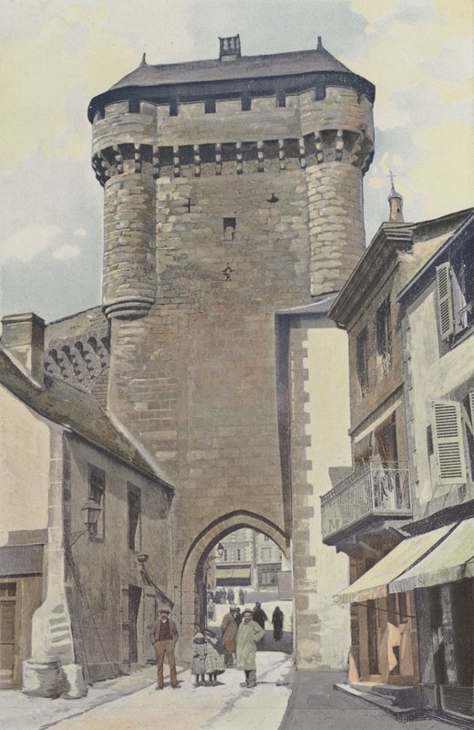 La Souterraine, Şehir kapısı, Dış görünüm by French Photographer