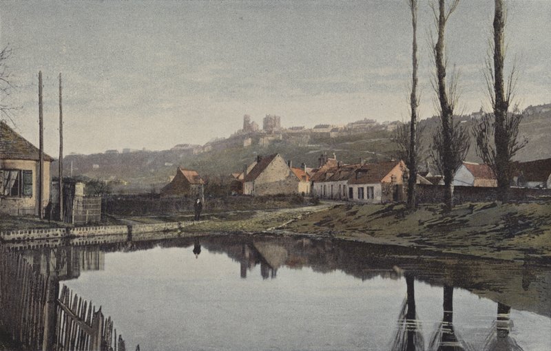 Laon, ovadan genel görünüm by French Photographer