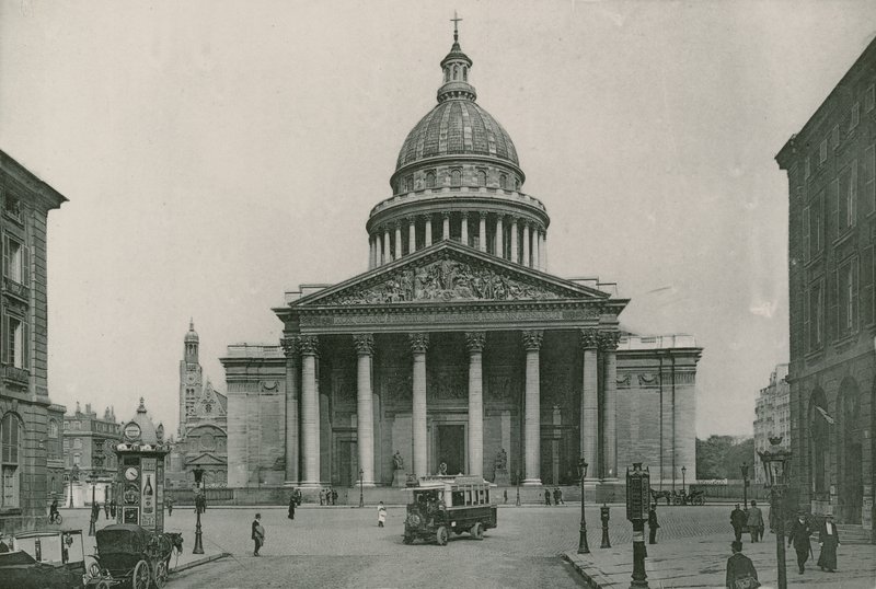 Le Pantheon, Pantheon (fotogravür) by French Photographer