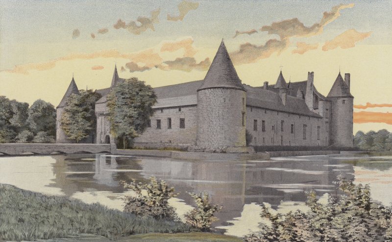 Le Plessis-Bourre, Chateau, Ensemble S O by French Photographer