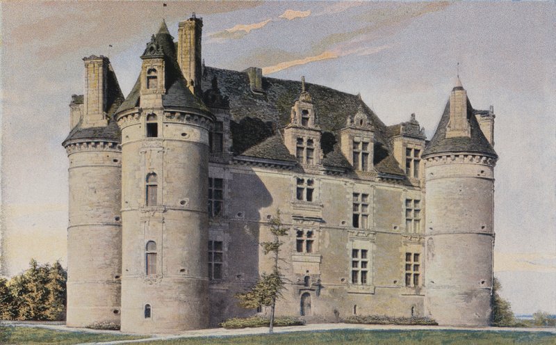 Le Vieil-Bauge, Chateau de Landifer, Ensemble S E by French Photographer