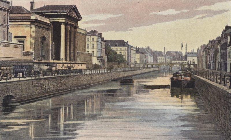 Lille, Basse-Deule kanalı by French Photographer