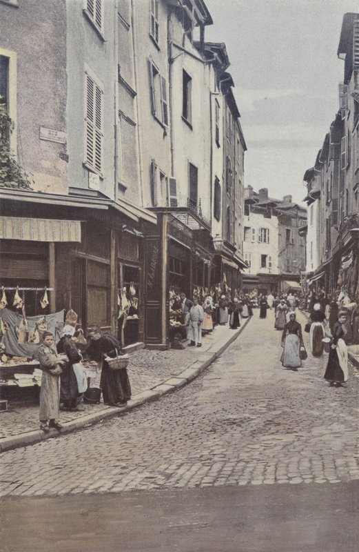 Limoges, Rue de la Boucherie (Alt kısım) by French Photographer