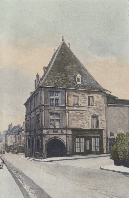 Luxeuil, Maison Francois Premier veya Maison du Juif by French Photographer