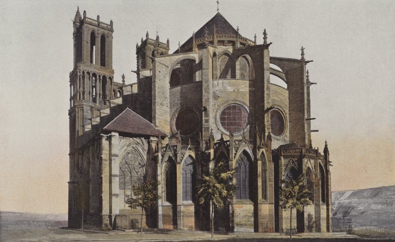 Mantes, Notre Dame Kilisesi by French Photographer