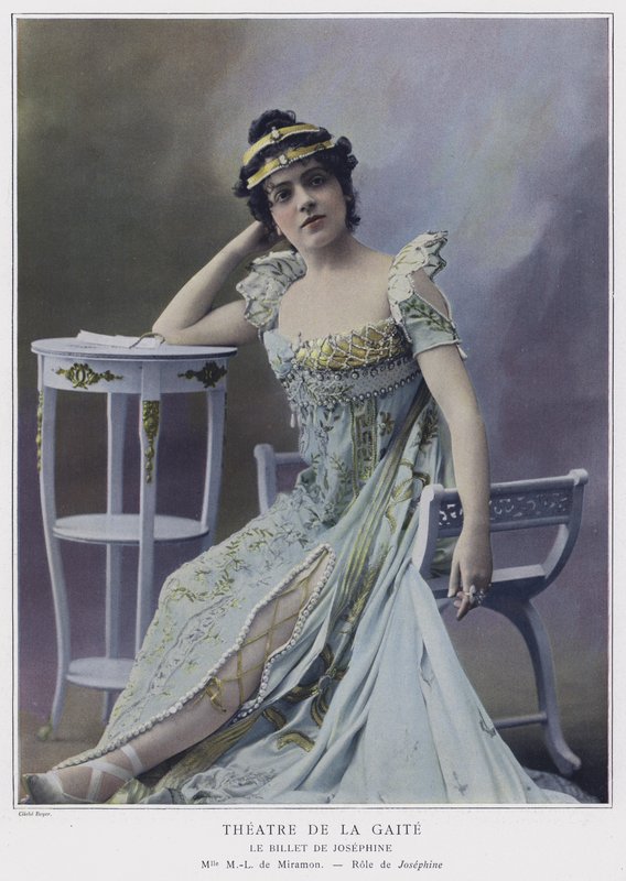 Marie-Louise de Miramon, Le Billet de Josephine