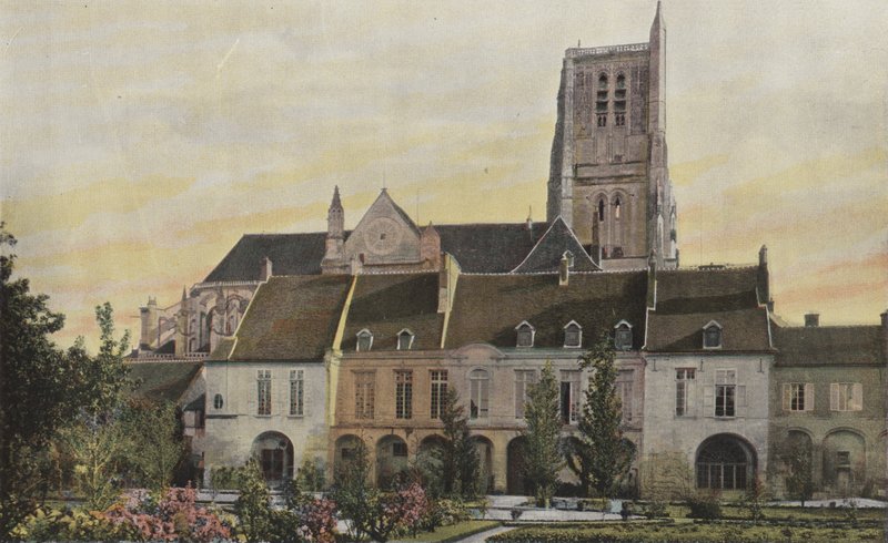 Meaux, Katedral, Cephe N ve eveche by French Photographer