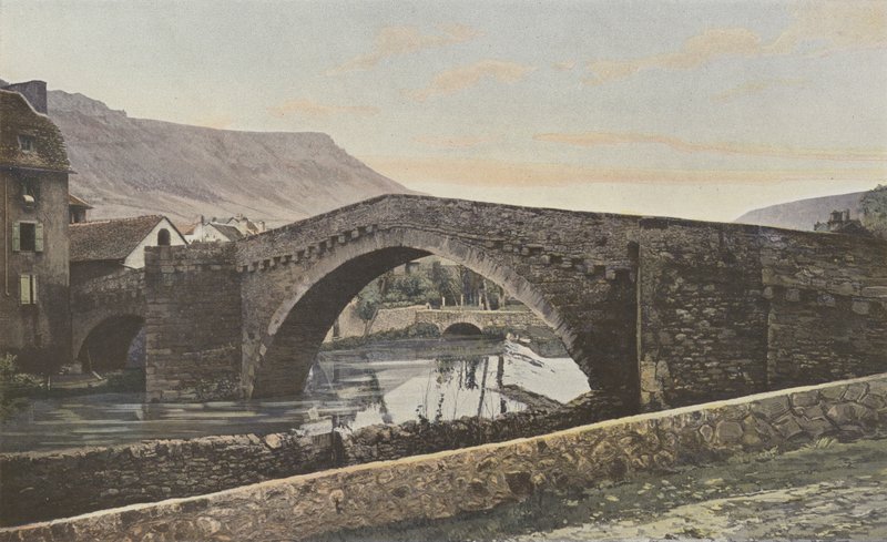 Mende, Pont Notre-Dame, Partide by French Photographer