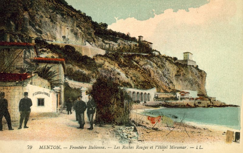 Menton, İtalyan sınırı by French Photographer