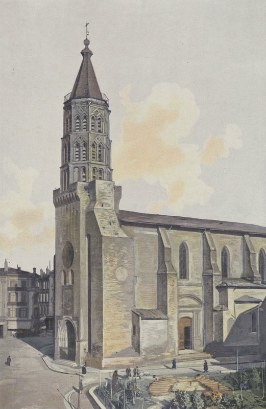 Montauban, St-Jacques Kilisesi, Ensemble S O by French Photographer