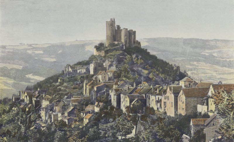 Najac, Şehir ve Şato