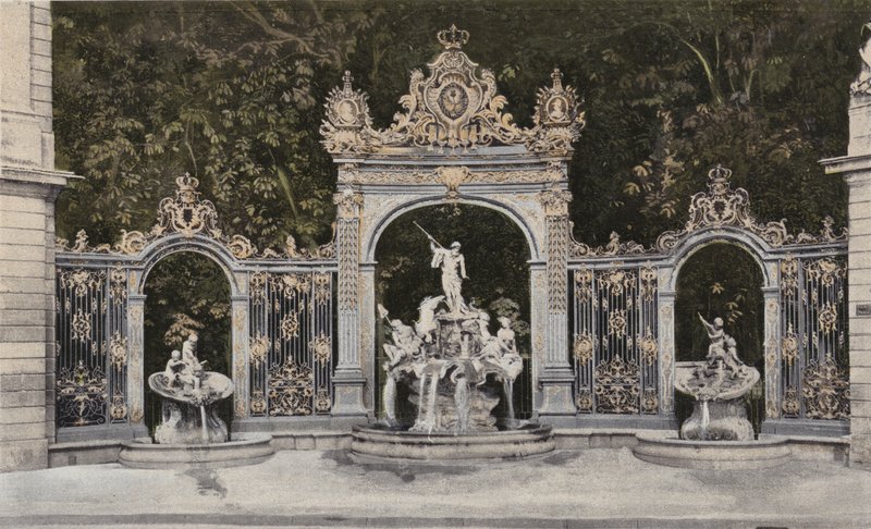 Nancy, Place Stanislas, Neptün Çeşmesi by French Photographer