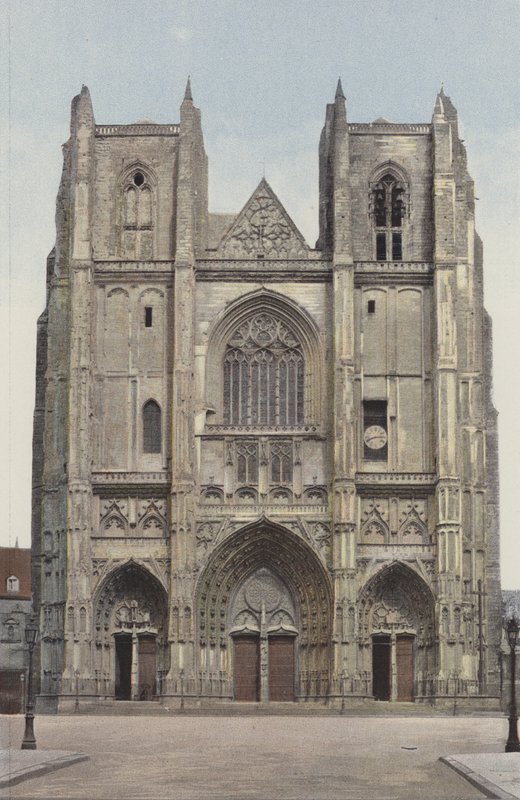 Nantes, Katedral, Cephe O by French Photographer