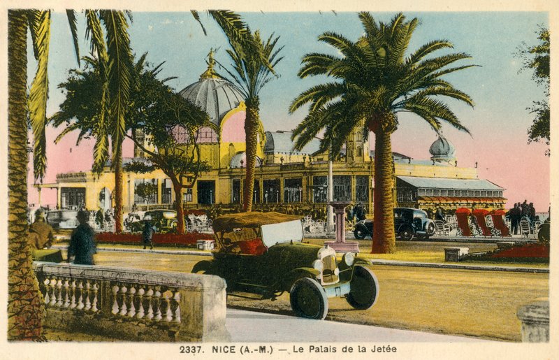 Nice, Fransa, Palais De La Jetee by French Photographer