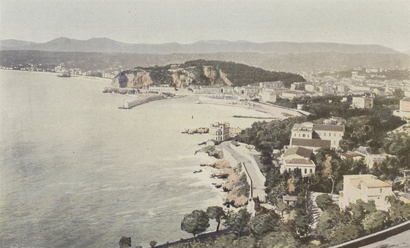 Villefranche yolunda alınan Güzel, Genel görünümü, by French Photographer