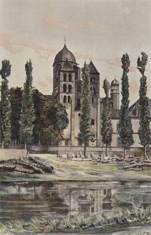 Paray-le-Monial, Birlikte Kilise by French Photographer