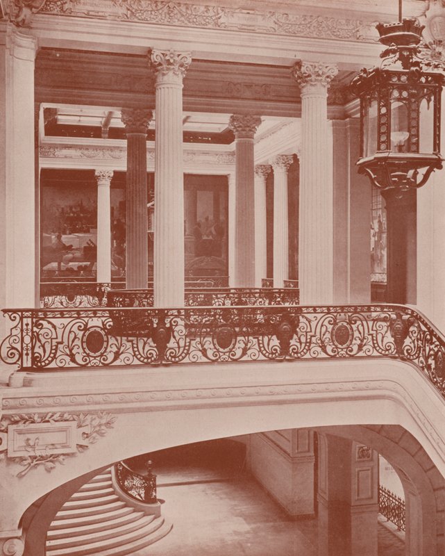 Paris: Sorbonne Galerisi (s/b fotoğraf) by French Photographer