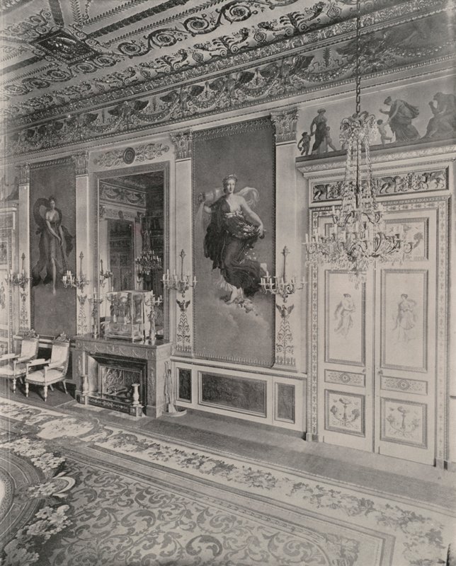 Paris: Alman Büyükelçiliği, Dört Mevsim Salonu, Bahar (s/b fotoğraf) by French Photographer