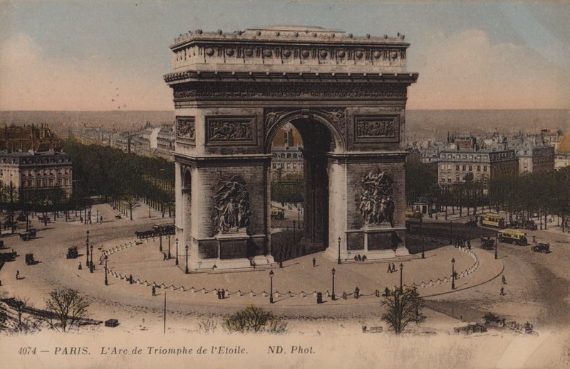 Paris, Arc De Triomphe De L