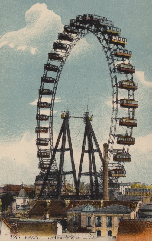 Paris, Büyük Tekerlek by French Photographer