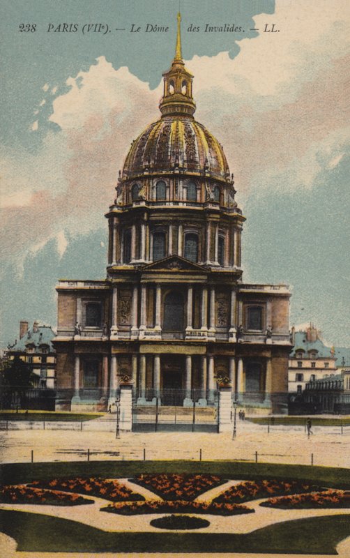 Paris, Le Dome Des Invalides by French Photographer
