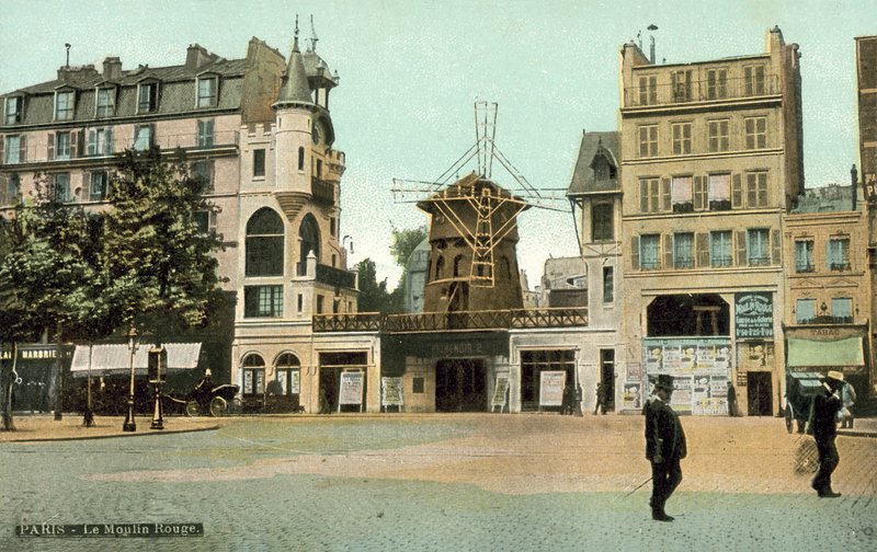 Paris, Moulin Rouge by French Photographer