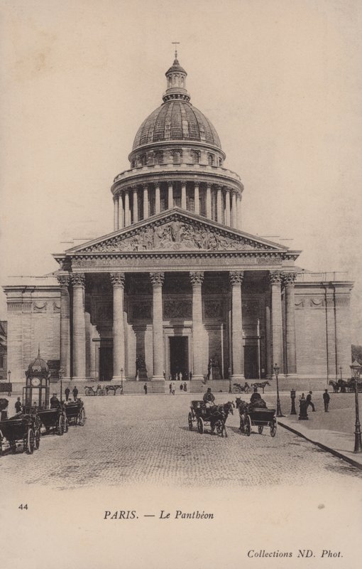 Paris, Le Panteon by French Photographer