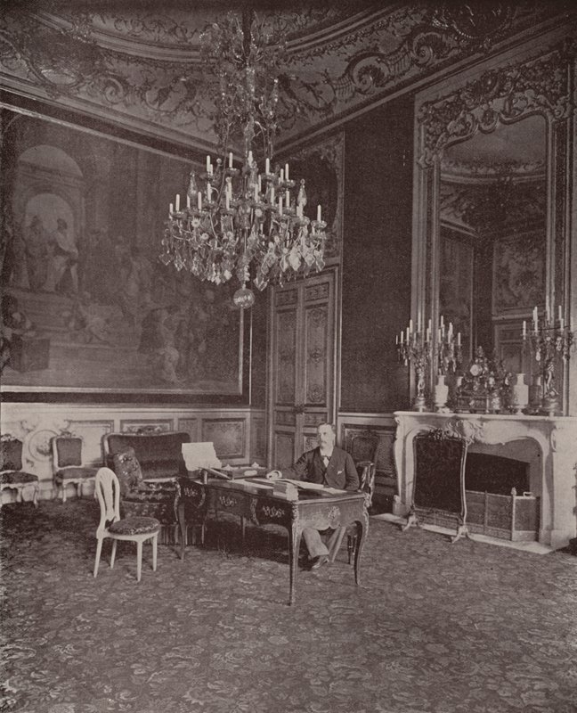 Paris: M Casimir-Perier, Fransa Cumhurbaşkanı (s/b fotoğraf) by French Photographer