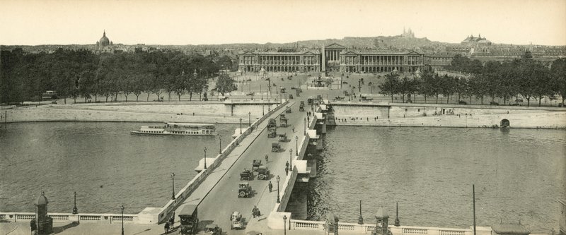 Paris, Place de la Concorde Panoraması, Concorde Place, Panorama by French Photographer
